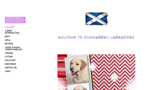 Desktop Screenshot of dunnabbeylabradors.com